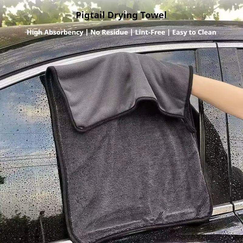 Ultra Absorbent Microfiber Cleaning Cloth Soft Durable Quick Dry Towel for Kitchen Bathroom Car Window and Glass Cleaning